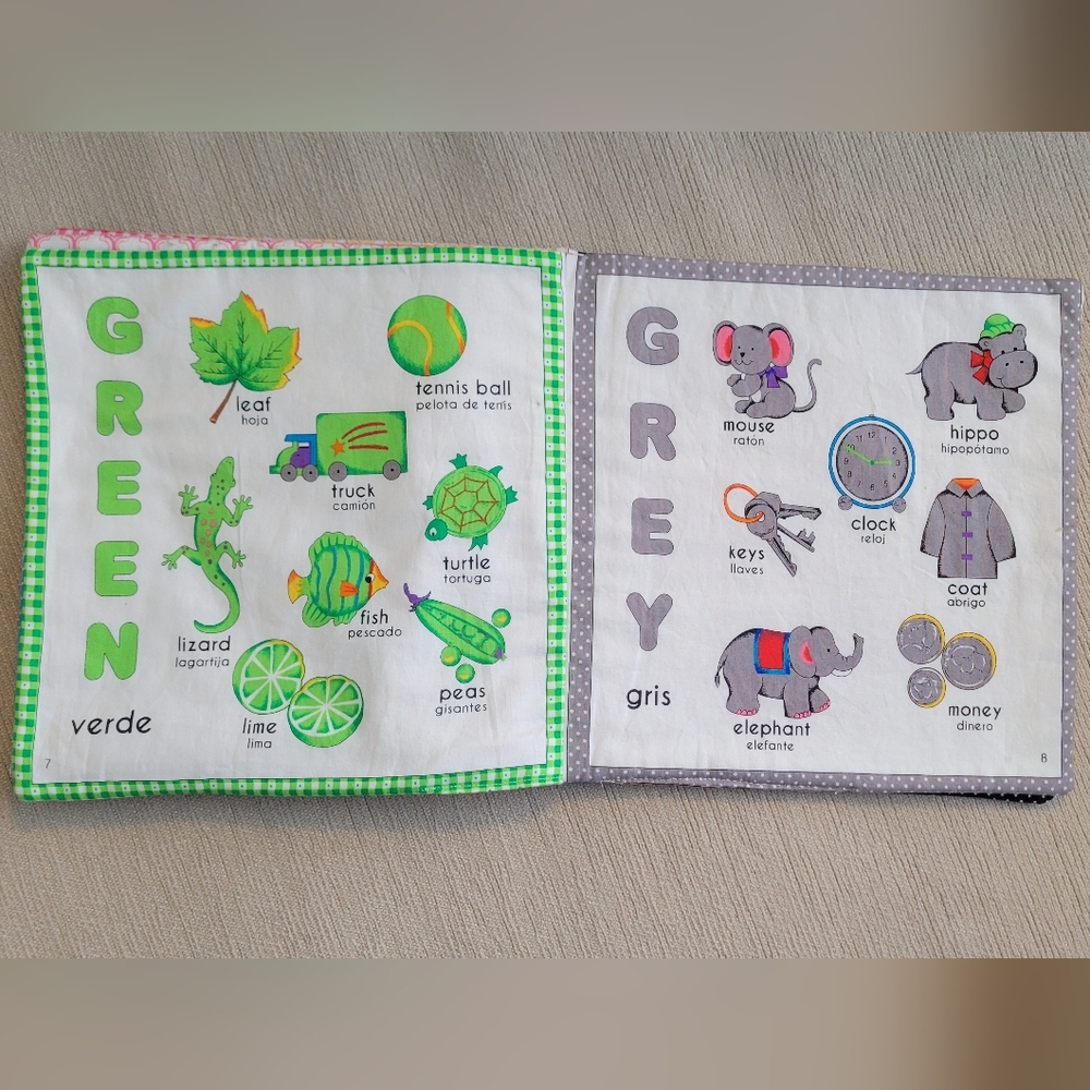 Baby books Colorful Kids Learning Book - Picture 5 of 8